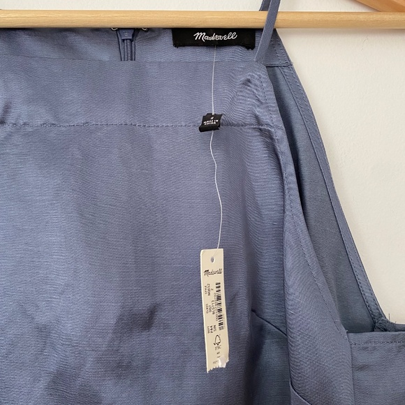 Madewell high neck linen blend mini dress - Picture 5 of 7